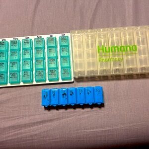 Pill containers weekly